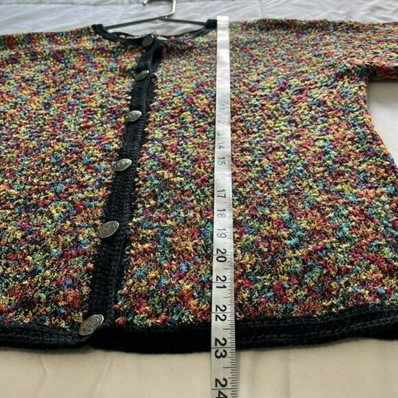 Chico's Cardigan Sweater, Button Front, Multicolor, Chico's Size 0 = Small - Picture 8 of 11